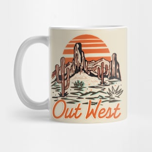 Out West desert Mug